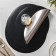 A set of serving napkins on the table "Sputnik", d = 38 cm, 4 pcs, bilateral, metallic/black color
