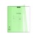 Notebook of 18 sheets in the Erichkrause Code "CoverPro Neon Cocerypro", plastic cover, offset block 100% whiteness, green