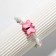 Bracelet Children's "chosen" butterfly with a flower, color mix