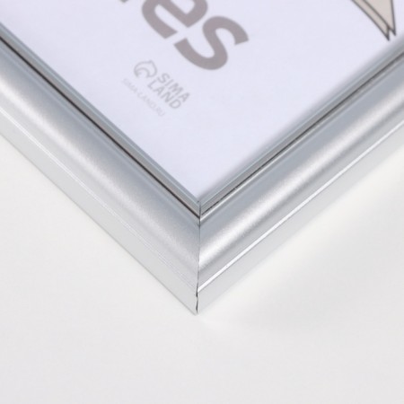 Photo frame Plastic "Pixel" 30x40 cm, silver-2