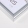 Photo frame Plastic "Pixel" 30x40 cm, silver