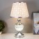 Vasilisa table lamp E27 40W chrome 25x25x47 cm Risalux
