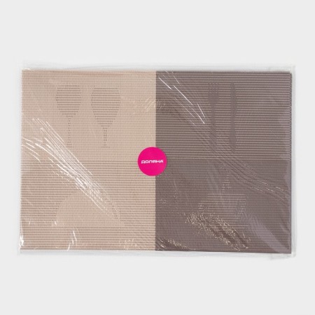 Serving napkin on the table "Restaurant", 40 × 30 cm, brown color-5