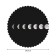 The tablecloth “Lunar changes”, round, Saten, d = 150 cm