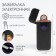 Electronic lighter, spiral, sensor, USB, black, 7.9 x 3.1 cm