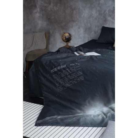 Bed linen "Ethel" 1.5 joint venture Milky Path 143*215cm, 160*240 cm, 50*70 cm - 2 pcs-9