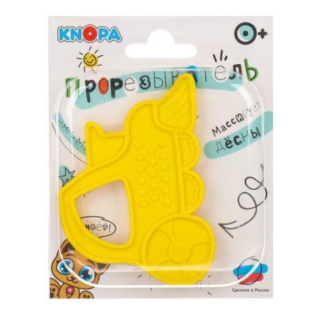 Silicone “Steam” teether, mix color, button-3