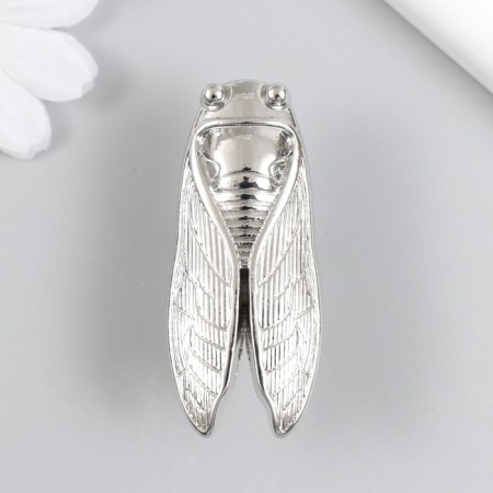 Handle for the casket metal "Cicada" silver