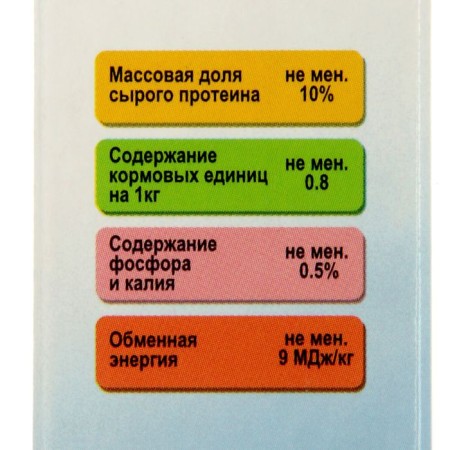 Fodge mixture "Eshka" for decorative rabbits, with fruits, 450 g-3