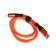 Lightning cable - USB, 5 A, TPE braid, thickened, 1 meter, orange
