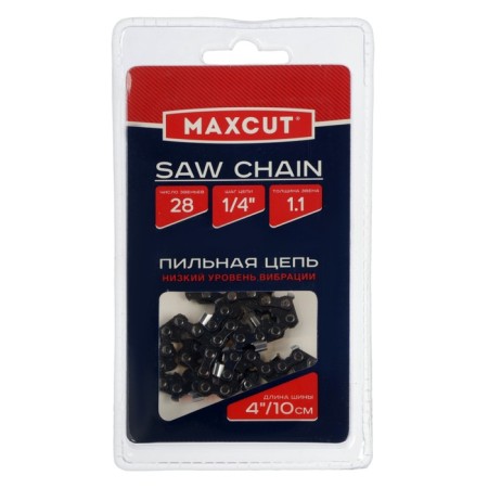 Maxcut 71LV-28E, 4 "chain chain for chainsaws, 100 mm, groove width 1.1 mm, step 1/4", 28 links-3