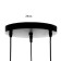 Economic light "Adelaide" 3x40W E27 Black/White 32x32x90 (20) cm