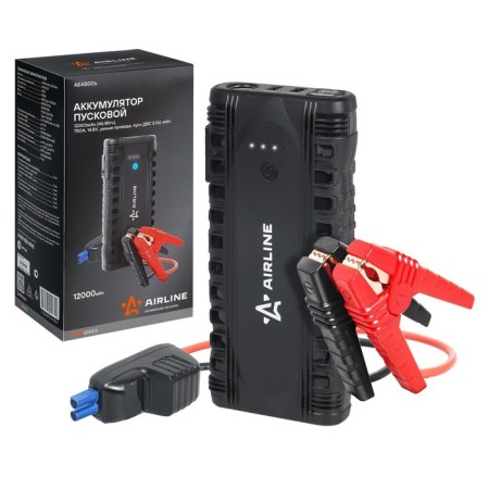 Black Airline 12000 MAKS, 44.4WCh, 750A, 14.8 V, smart wires, Stage 3.0D, case 1