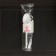 A spoon of plastic disposable white, dining room, 15.5 cm, set 6 pcs