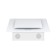 Kitchen hood Homsair Elf Push 60, 25 m2, 3 modes, white