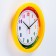 Walls wall, D-28 cm, children's, teaching "Rainbow", silent