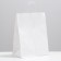 Craft package without printing, white, round handle 26 x 15 x 35 cm, set 3 pcs