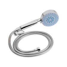 Shower Set Zein Z0505, hose 150 cm, holder, watering can 5 modes, chrome