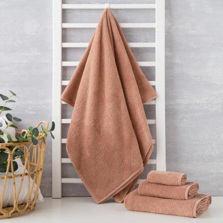 Terry towel economy and I'm 50*90 cm, mocha 100%HL, 360 g/m2-1
