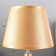 The table lamp "only" E27 40W gold is 22x22x34cm Risalux