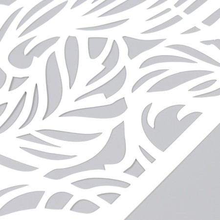 Plastic stencil "feathers" 16x24 cm-2