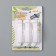 Clamps for wires, 3 pcs, white color
