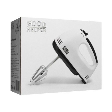 Mixer Goodhelper NM-371, manual, 280 watts, 5 speeds, 2 nozzles-7