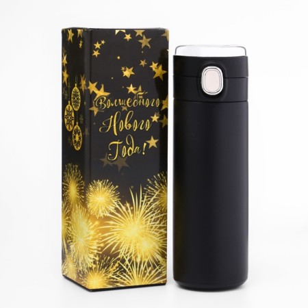 Thermal circle, 420 ml, Simple "Master K.", retains heat 8 hours, with the thermometer-7