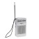 Radio receiver "ether-01", VHF 64-108 MHz, bat. 2XAA (not complete)
