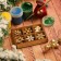 A set of workpieces for creativity "Snowflakes", 6 types, 24 pcs, size 3x3 cm