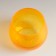 Fliker candlestick 10.5x11.5 cm, 760 ml orange