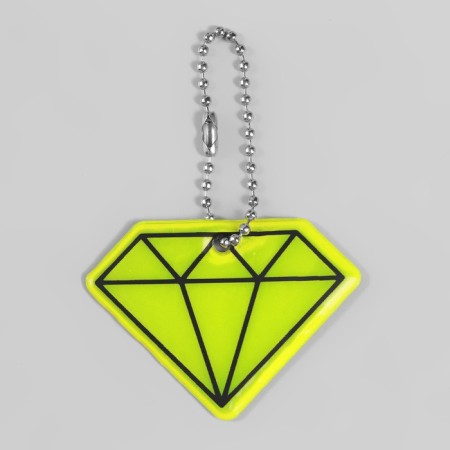 The reflective element "Diamond", bilateral, 5.5 × 4 cm, color mix-2