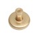 Cappio, RK103, D = 33 mm, plastic, matte gold,