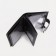 Male purse on the 3 in 1 button, a department for auto documents and passports, black color