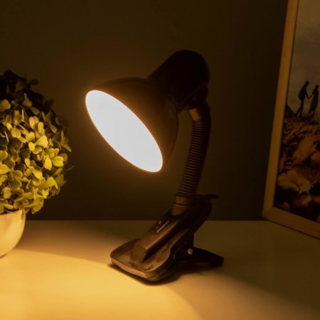 Table lamp E27, with off. On the clamp (220V) black (108V) risalux-9