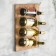 Wine shelf wall, aged