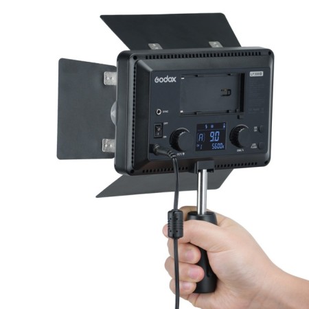 LED illuminator with the function of the GODOX LF308BI flash, Necessary, without a remote control-3