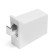 Furniture canopy for hanging the kitchen. cabinets “P01”, white color, heated. 100 kg. steamed, set 2 pcs