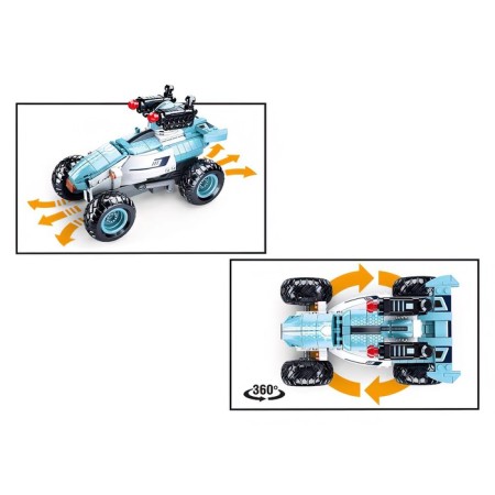 Designer Racing SUV Sluban Mesano, on the radio control, 268 details, 6+-3