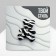Brooch "Bear" zebra, black and white color
