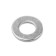 Puck flat tundra krep, din125, m8, zinc, 1 kg
