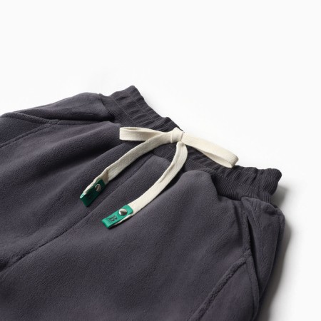 Pants for boys, I am launched, gray color, height 80-86 cm-1
