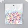 Beads for creativity Plastic "Marshmallow" matte set 20 grams d = 0.8 cm