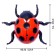 The beetle on the Radio Management "God's ladybug" crawls along the wall