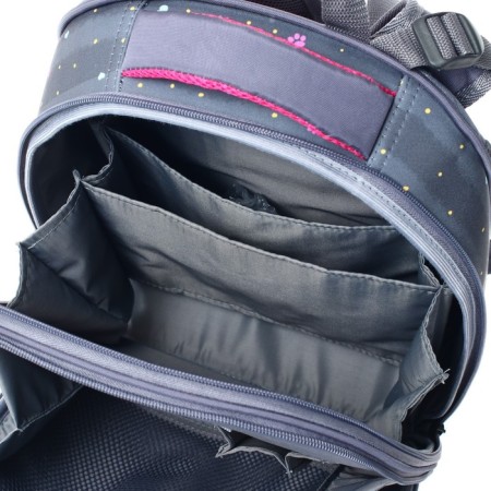 School backpack 38 x 30 x 16 cm, ergonomic back, Stavia "Pune of the Haw", multicolor-9