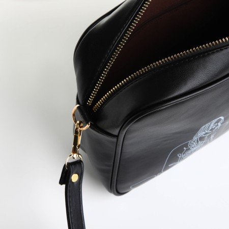 Women's bag over the shoulder Textura, small, black color-7