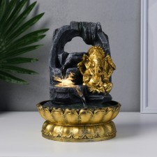 The desktop fountain from the network, the backlight 