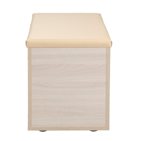 Gerda Pouf, 600x355x432, ash shimo light/eco -leather beige-4