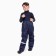 Baby trousers insulated, dark blue color, height 110 cm