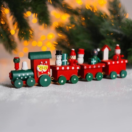 New Year's decor "Fairytale train", 20 × 5 × 3 cm-2